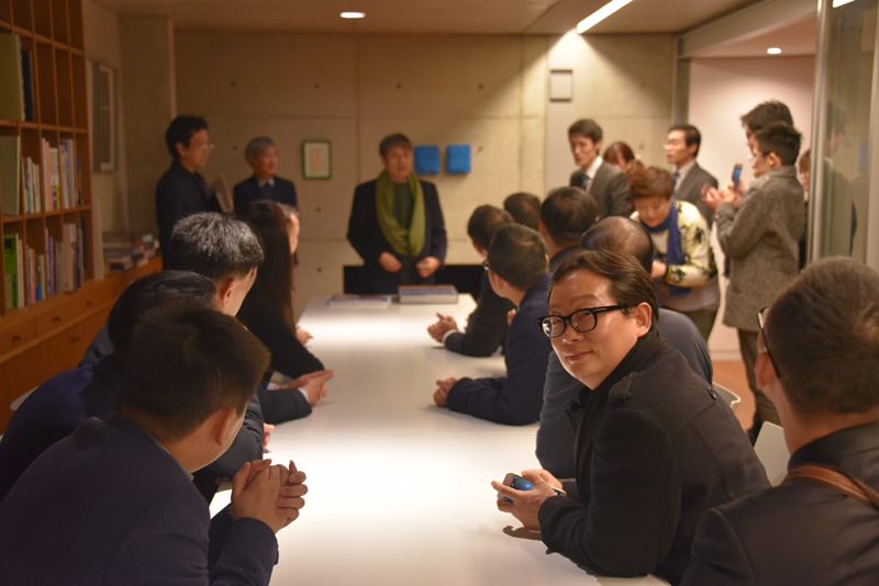 RYBO长域集团创始人徐赐阳先生拜访大师安藤忠雄设计事务所，中国著名设计师团队